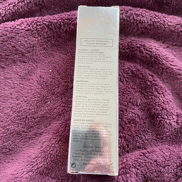 🎃Purlisse Pumpkin + Ginger Detoxifying Mask🎃 - Picture 8 of 9